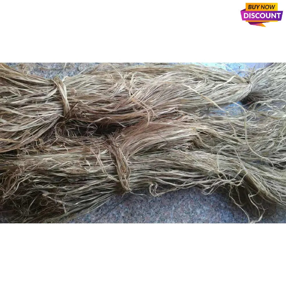 100% Pure Natural Dried Ramie Thread for MrBeast’s Straw Hat and Baby Pillow Making, Home Business, and DIY Weaving - Wholesale