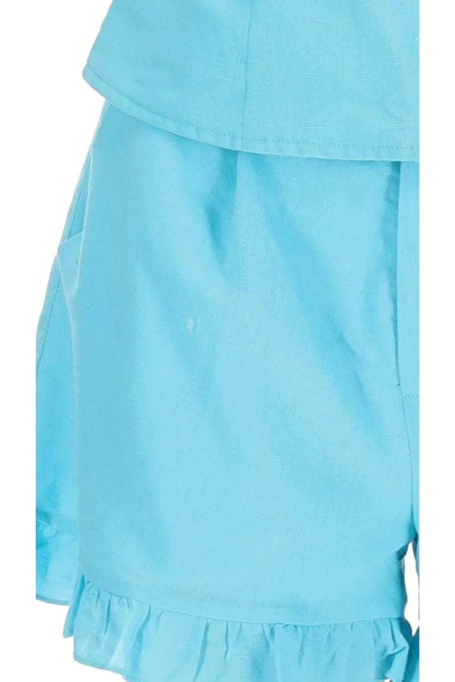 Ada  Teal Shorts