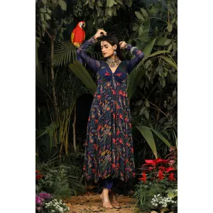 Baise Gaba Kanan Anarkali Kurta(XS)