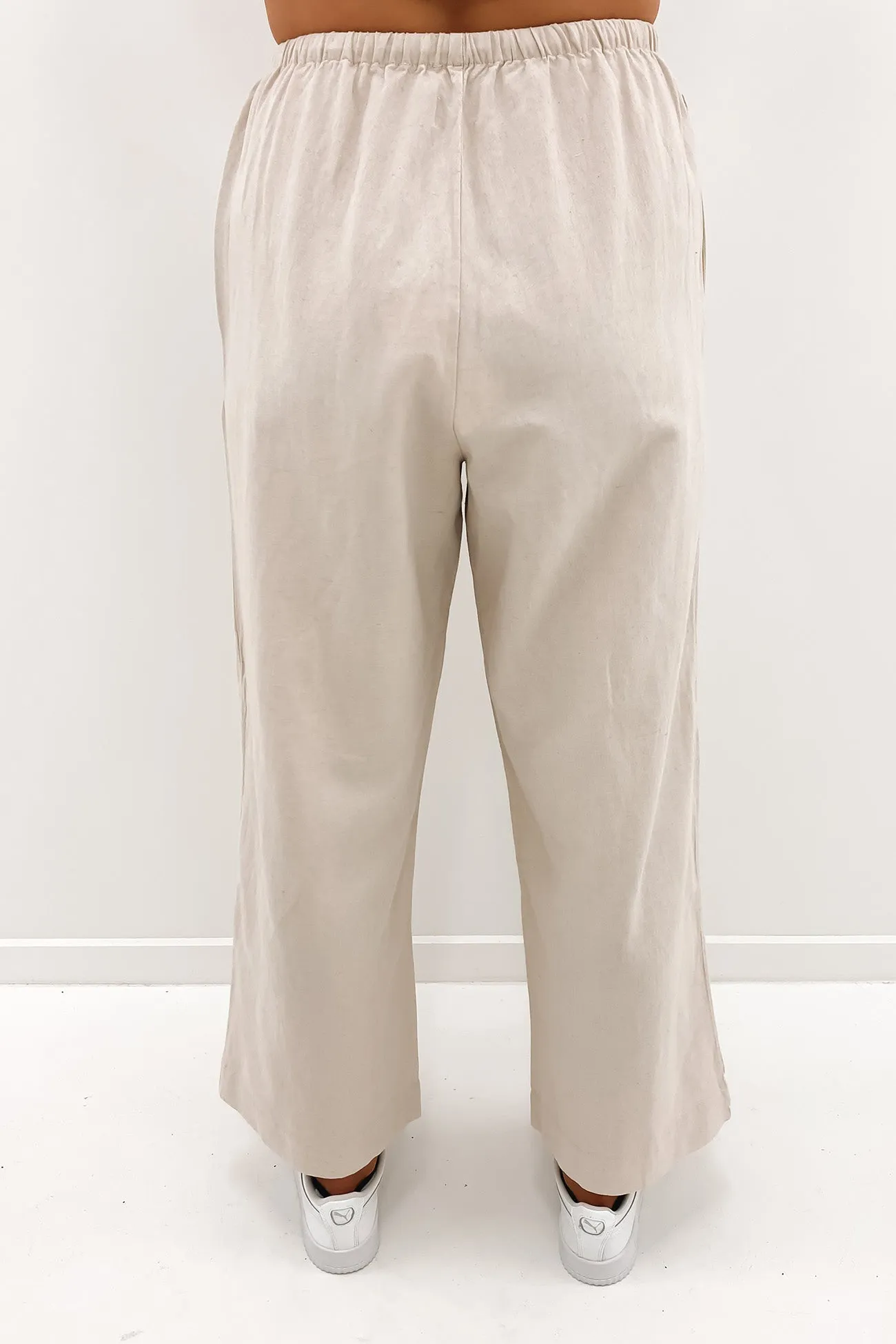 Classic Drawstring Pant Oat