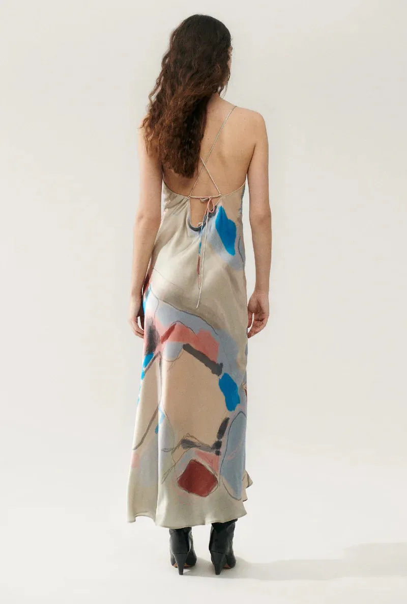 Deco Rouleau Dress Expressionist