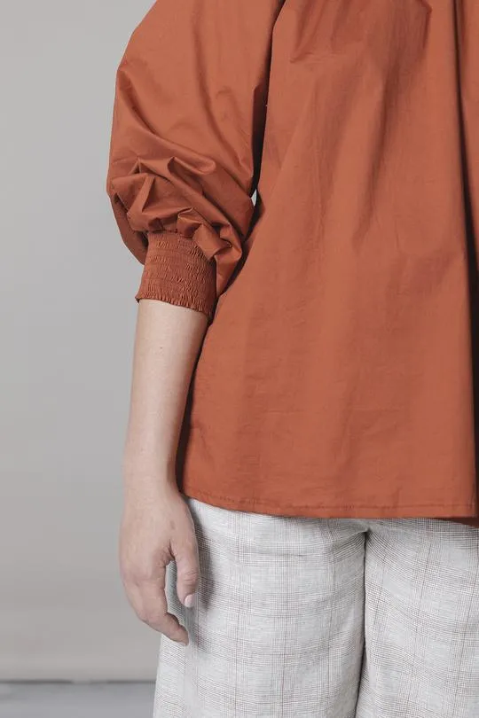 Gathered Smock Blouse