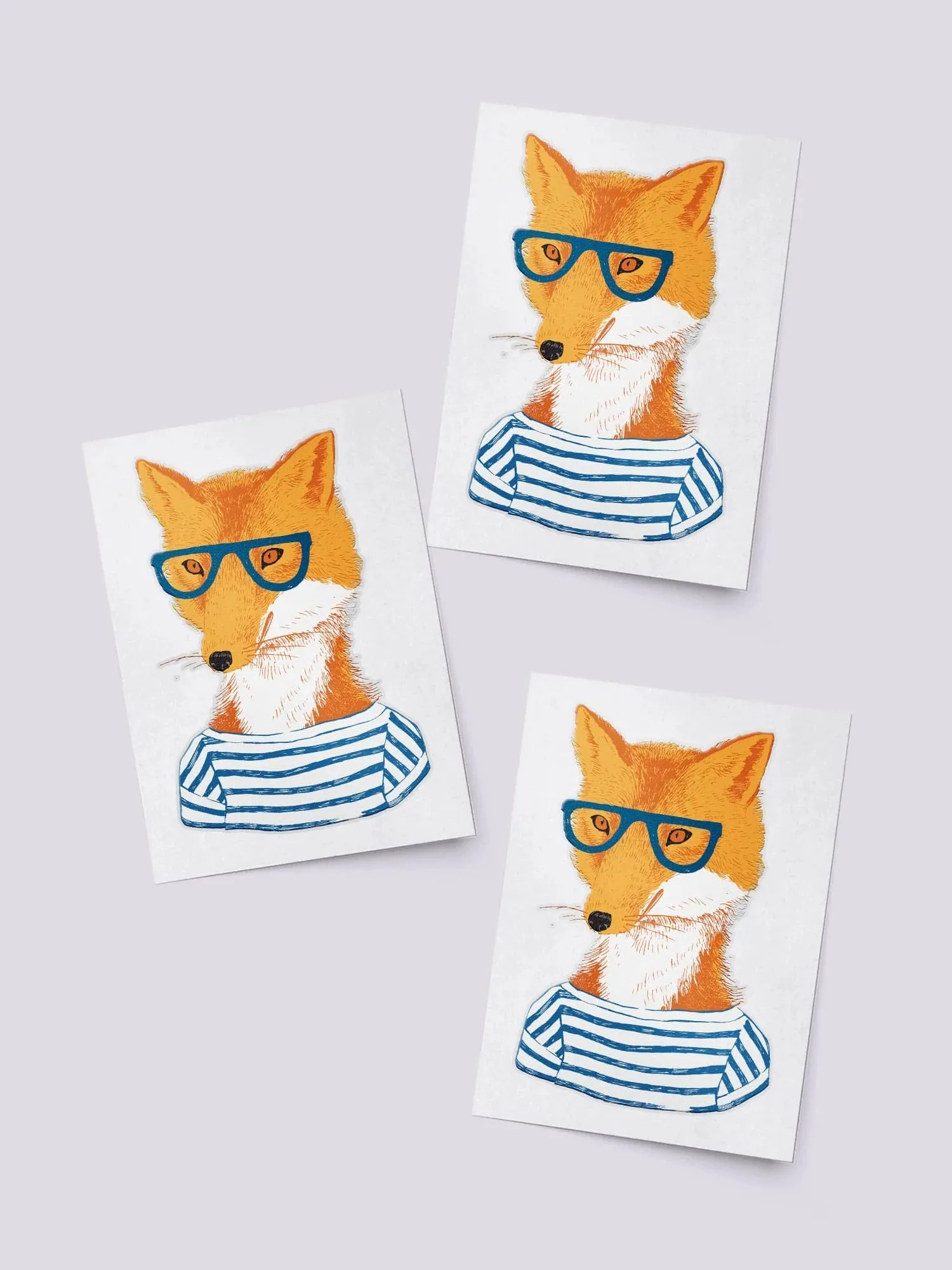 Hipster Fox Tattoos