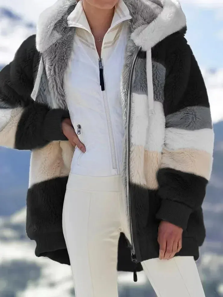 LAMB WOOL PADDED COAT