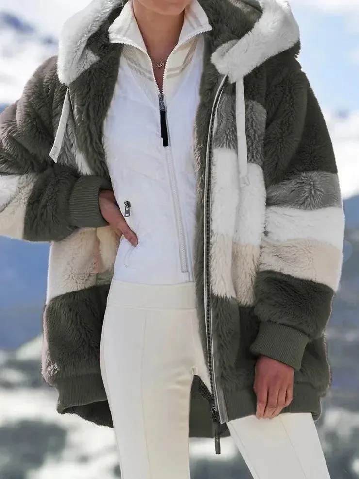 LAMB WOOL PADDED COAT