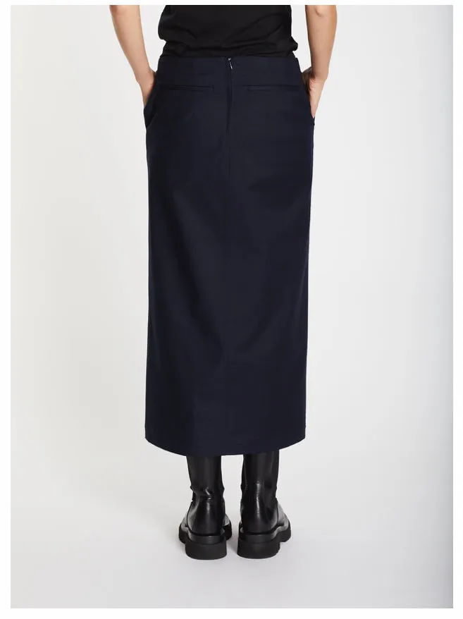 Lis Lareida Logan Skirt in Navy