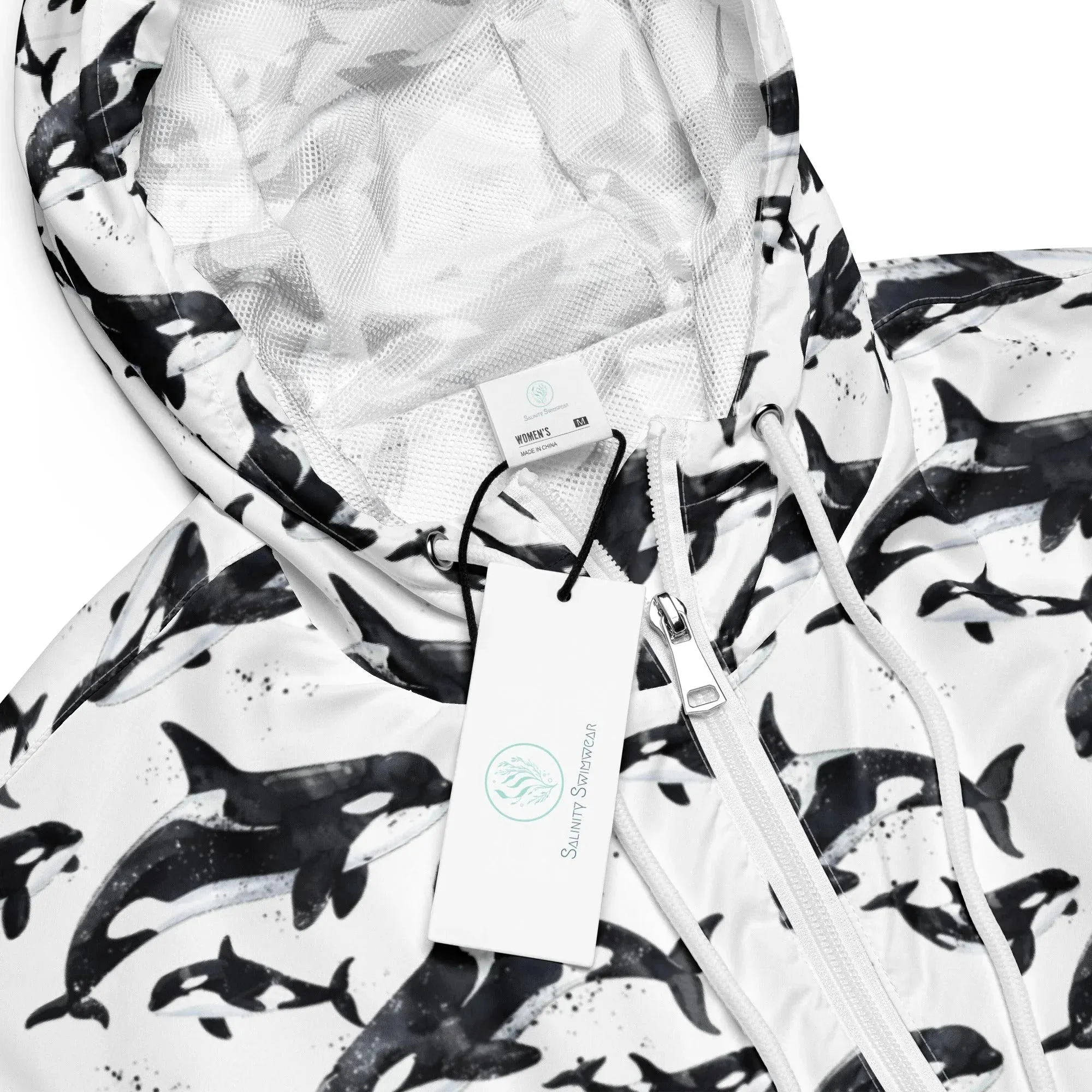 Orca Pod Women’s cropped Windbreaker