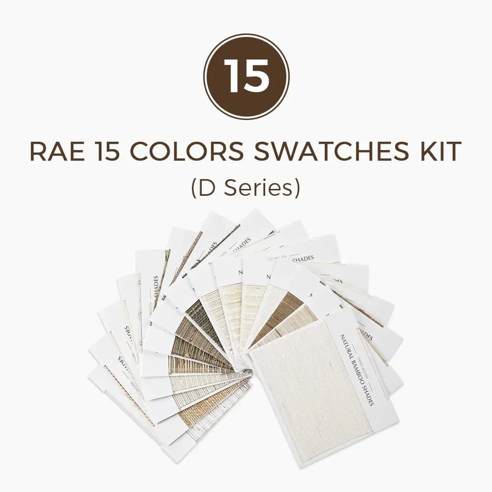 Rae Natural Woven Shade Swatches Kits