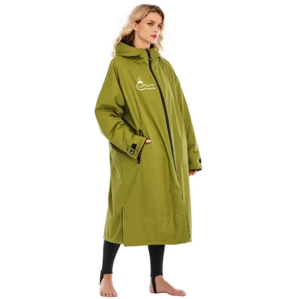 Unisex Hooded Outdoor Sports Changing Robe