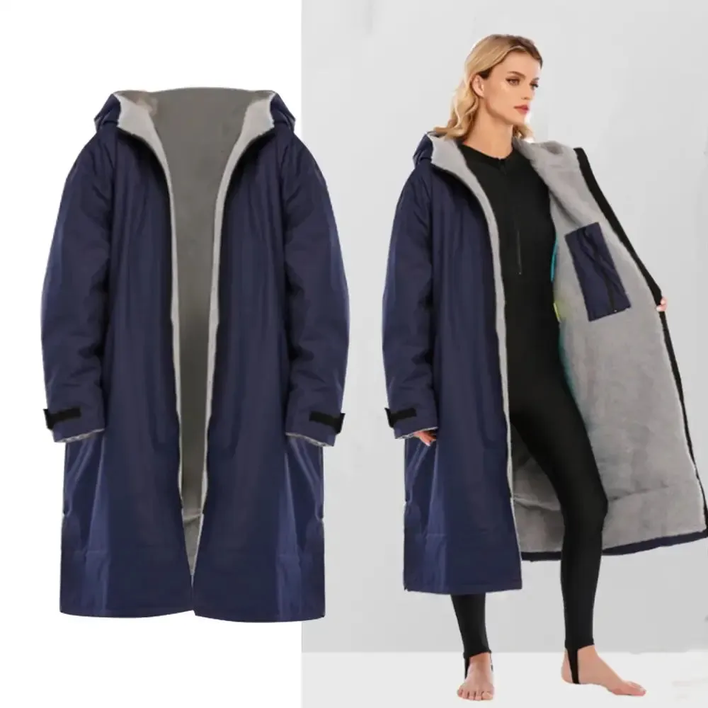 Unisex Hooded Outdoor Sports Changing Robe