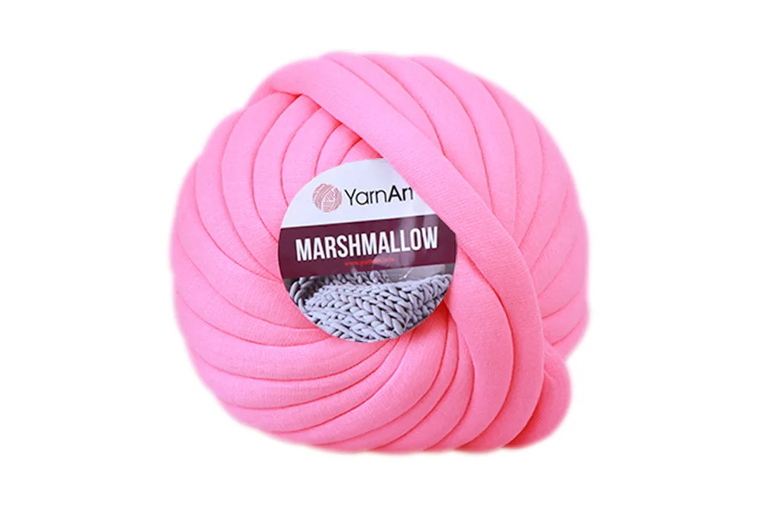YarnArt Marshmallow, Chunky Arm Knit Yarn, 11 Colors, 26.40 oz / 32.81 yards