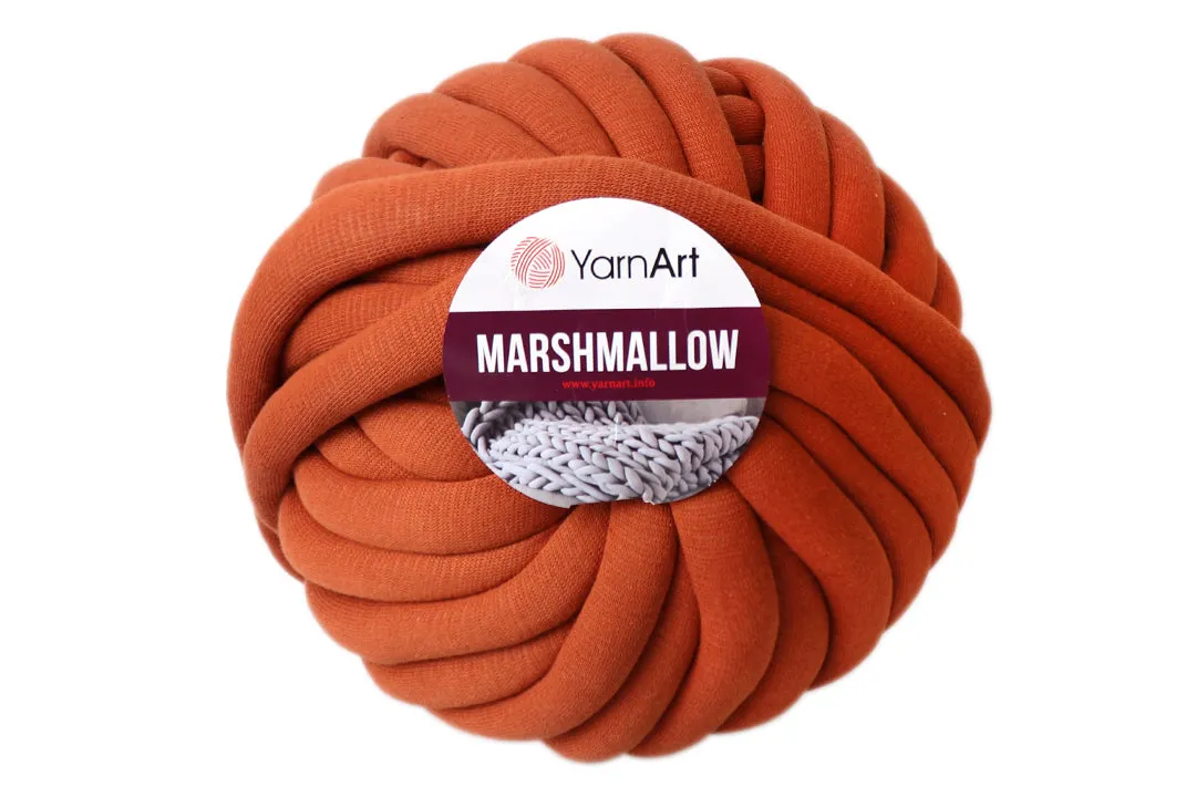 YarnArt Marshmallow, Chunky Arm Knit Yarn, 11 Colors, 26.40 oz / 32.81 yards