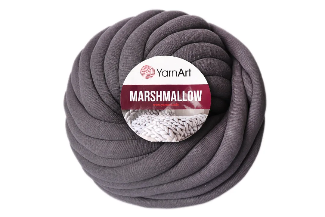 YarnArt Marshmallow, Chunky Arm Knit Yarn, 11 Colors, 26.40 oz / 32.81 yards