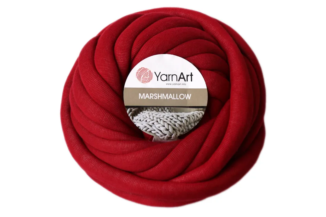 YarnArt Marshmallow, Chunky Arm Knit Yarn, 11 Colors, 26.40 oz / 32.81 yards