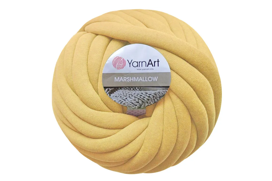 YarnArt Marshmallow, Chunky Arm Knit Yarn, 11 Colors, 26.40 oz / 32.81 yards