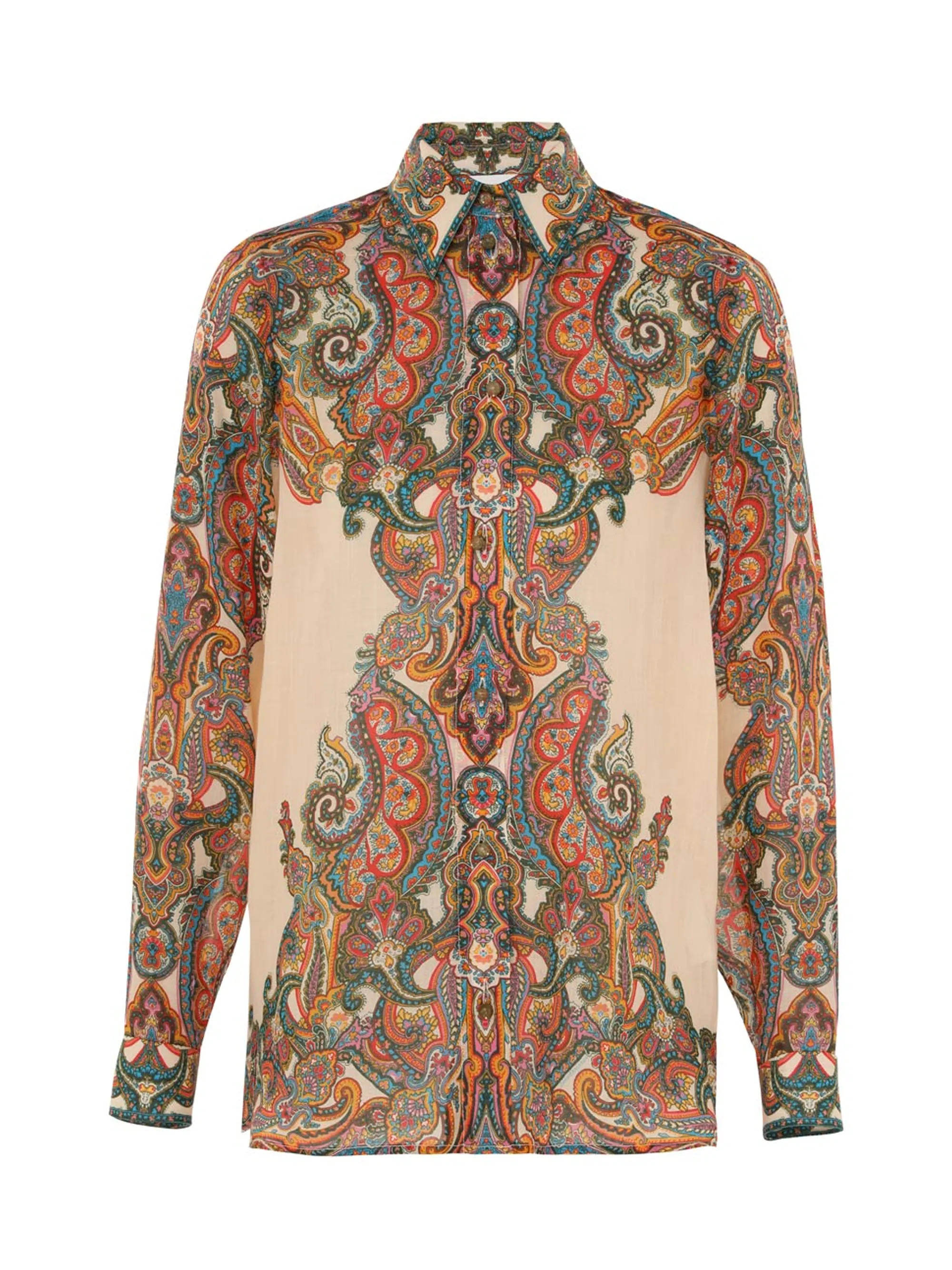 Zimmermann Ottie Oversized Shirt
